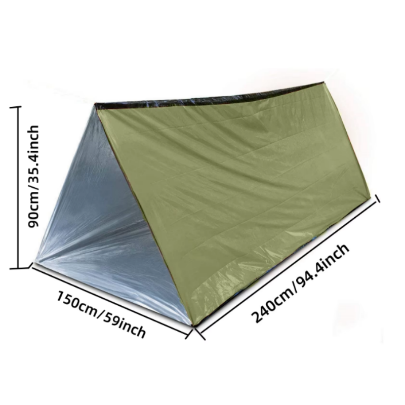 2-Personen Wiederverwendbares  – Emergency Mylar Tent Bewertung und Preis