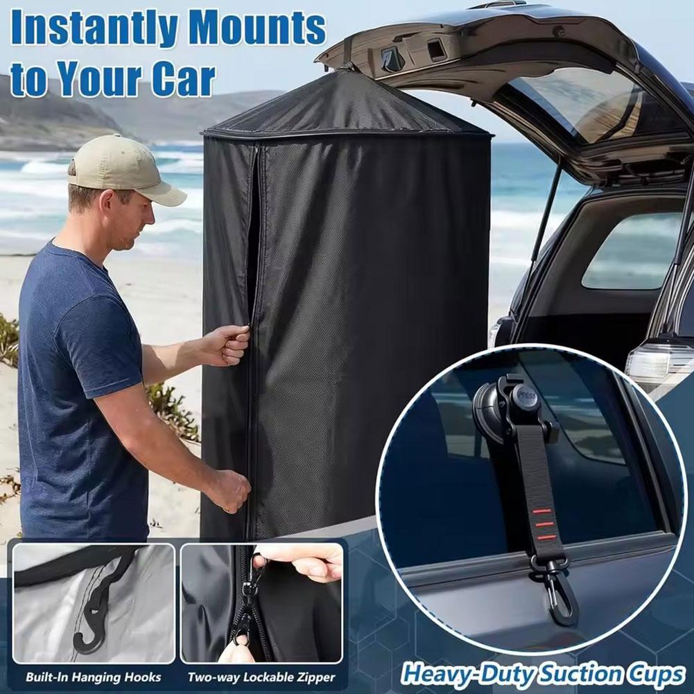 Tragbare Campingdusche Umkleid – Emergency Mylar Tent Bewertung und Preis