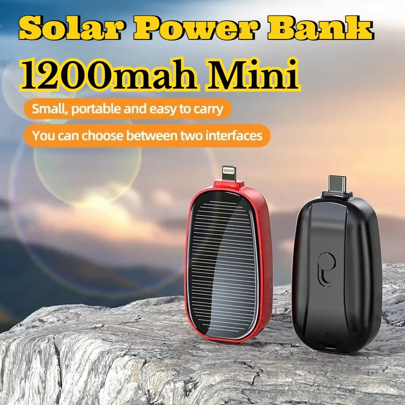 1200mAh Solar Mini Powerbank S – Solar Emergency Charger Bewertung und Preis