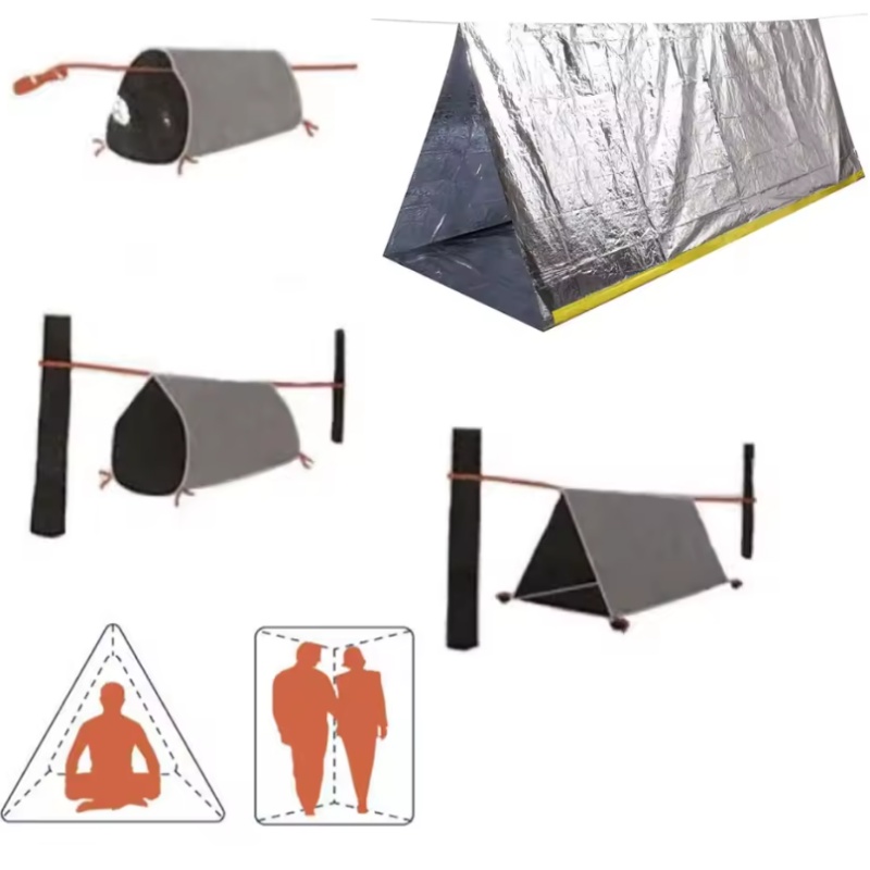 Tragbares 2-Personen-Notfall-Ü – Emergency Mylar Tent Bewertung und Preis