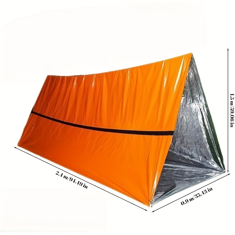9-teiliges Notfall-Überlebenss – Emergency Mylar Tent Bewertung und Preis